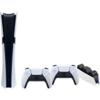 PlayStation 5 Pro Digital Edition + Extra Controller Wit + Oplaadstation