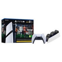 PlayStation 5 Pro Digital Edition + FC 26 + Extra Controller Wit + Oplaadstation
