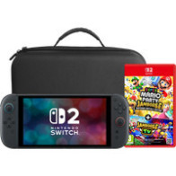 Nintendo Switch 2 + Super Mario Party Jamboree + BlueBuilt Travelcase XL