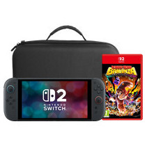 Nintendo Switch 2 + Donkey Kong Bananza + BlueBuilt Travelcase XL