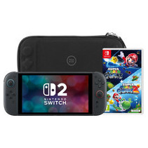 Nintendo Switch 2 + Super Mario Galaxy 1+2 + BlueBuilt Beschermhoes