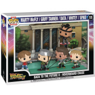 Back To The Future 2 Funko Pop! Moment Vinyl: Marty McFly / Griff Tannen / Data / Whitey / Spike - Hoverboard Chase