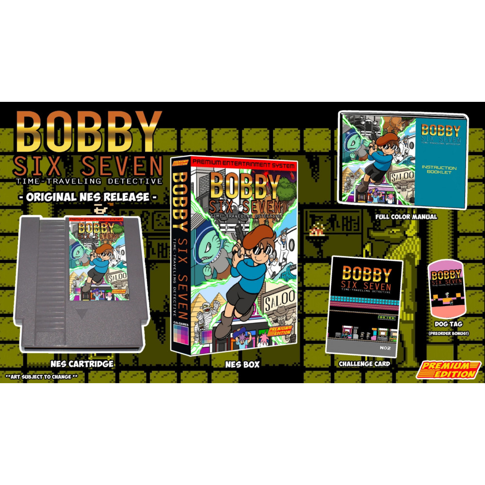 Bobby Six Seven: Time-Traveling Detective NES Edition