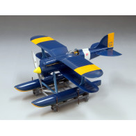 Studio Ghibli Porco Rosso Model Kit - Curtiss R3C-0 Seaplane & Curtis