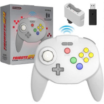 Tribute 64 2.4 GHz Wireless Controller V2 (Grey) (Retro-bit)
