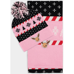 Pokemon - Eevee Colors Beanie & Scarf Gift Set
