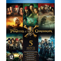 Pirates Of The Caribbean 1 - 5 (Blu-Ray)
