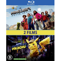 A Minecraft Movie & Pokemon Detective Pikachu (Blu-Ray)