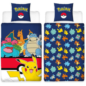 Pokemon Dekbedovertrek - Pokemon Blue