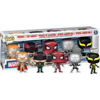 Marvel Spider-Man: Beyond Amazing Funko Pop Vinyl: Prodigy, The Hornet, Prince of Arachne, Spider-Armor Mk I & Spid