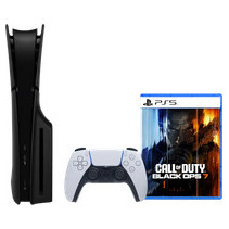 PlayStation 5 Slim Disc Edition + Call of Duty: Black Ops 7 + Covers Zwart
