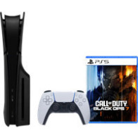 PlayStation 5 Slim Disc Edition + Call of Duty: Black Ops 7 + Covers Zwart
