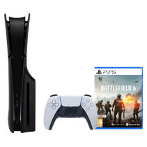PlayStation 5 Slim Disc Edition + Battlefield 6 + Covers Zwart