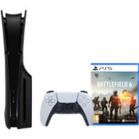 PlayStation 5 Slim Disc Edition + Battlefield 6 + Covers Zwart