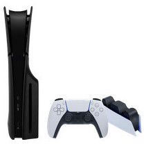 PlayStation 5 Slim Disc Edition + Covers Zwart + Oplaadstation