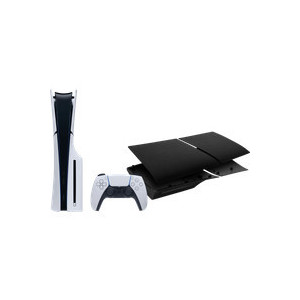 PlayStation 5 Slim Disc Edition + Ghost of Yotei + Covers Zwart