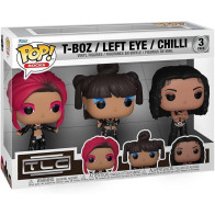 Pop Rocks: T-Boz, Left Eye, Chilli - TLC - Funko Pop 3-Pack