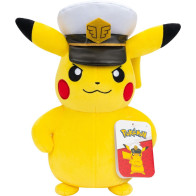 Pokémon Captain Pikachu Pluche Knuffel (20 cm)
