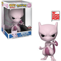 Pokemon Funko Pop Vinyl: Jumbo Size Mewtwo