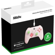 8BitDo Ultimate Mini Wired Controller - Translucent Pink