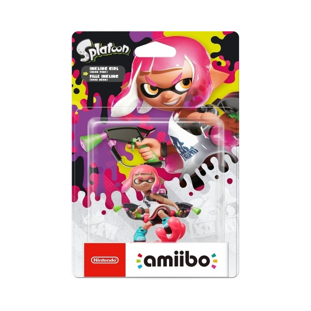 Amiibo Splatoon 2 - Inkling Girl (Neon Pink)