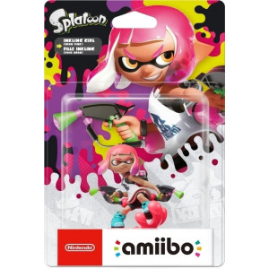 Amiibo Splatoon 2 - Inkling Girl (Neon Pink)