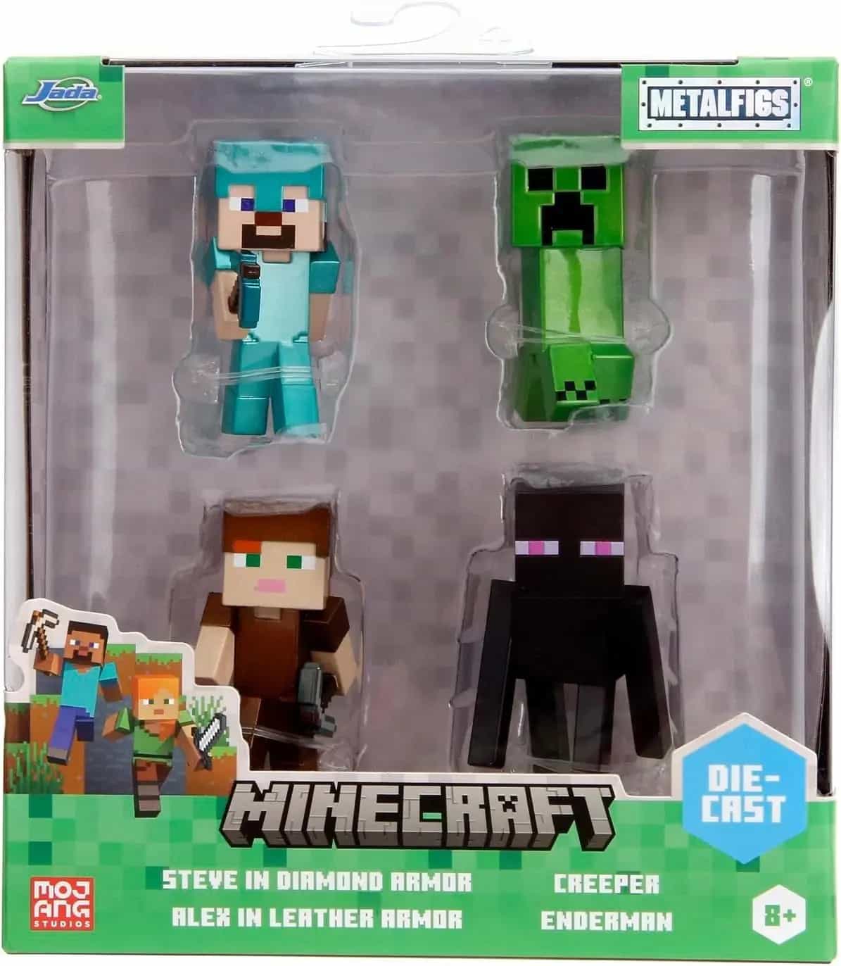 Minecraft Metalfigs Diecast Mini Figures Pack - Wave 3