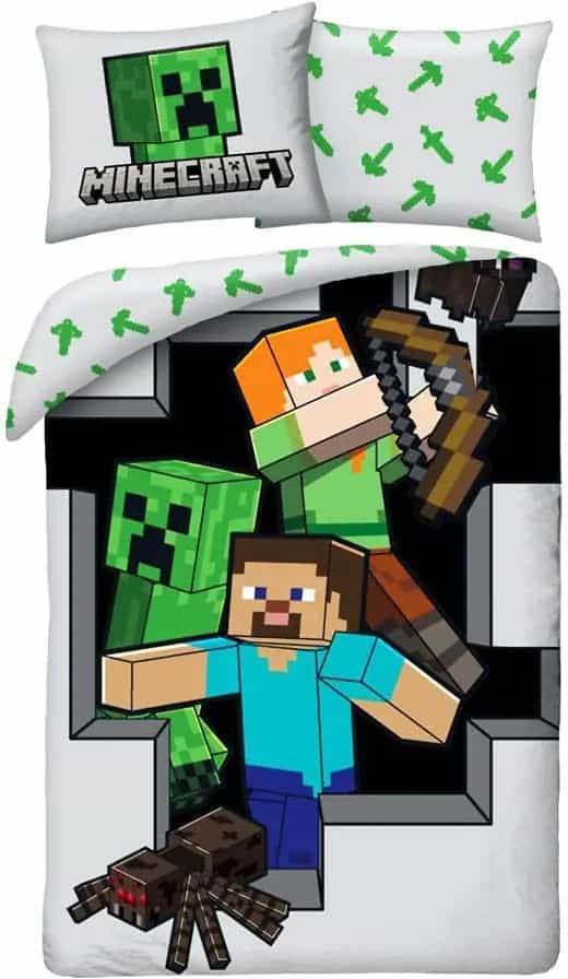 Minecraft Duvet Set - Ver. 8 (140x200cm)