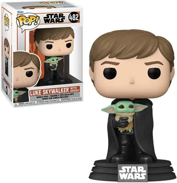 Star Wars Funko Pop Vinyl: Luke Skywalker with Grogu