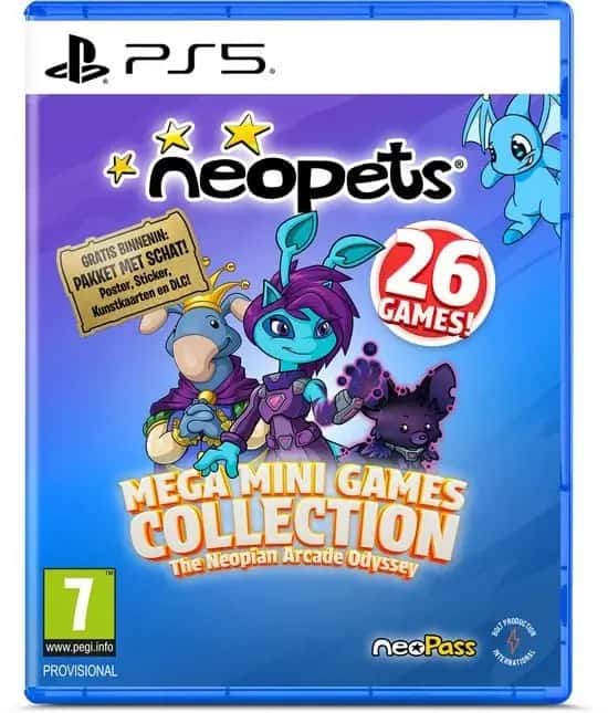 PS5 Neopets Mega Mini Games Collection - Day One Edition