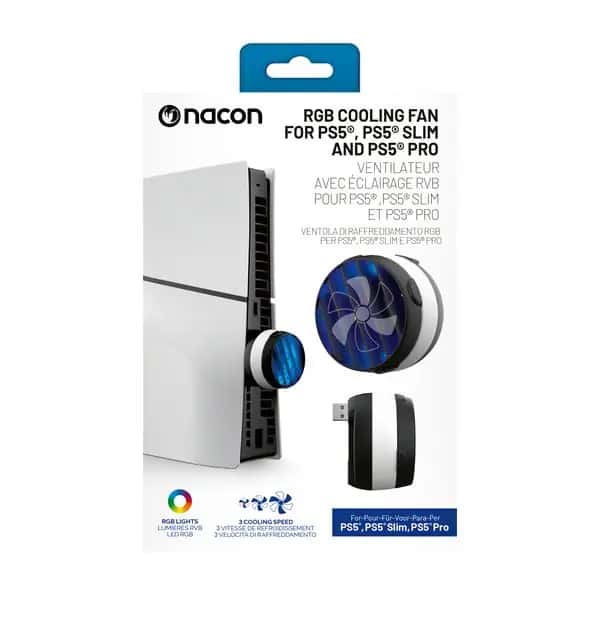 Nacon RBG Cooling Fan for PS5