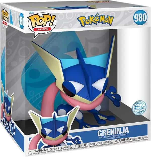 Pokemon Funko Pop Vinyl: Jumbo Size Greninja