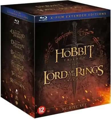 Hobbit & Lord Of The Rings Trilogy (Blu-Ray)