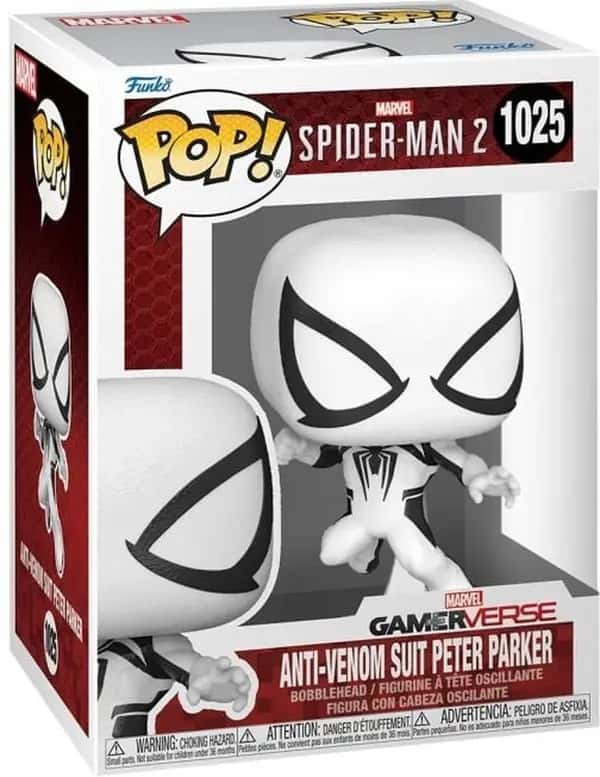 Spider-Man 2 Funko Pop Vinyl: Anti-Venom Suit Peter Parker