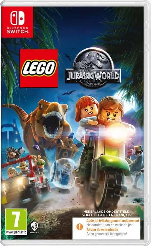 Nintendo Switch LEGO Jurassic World (Code in Box)