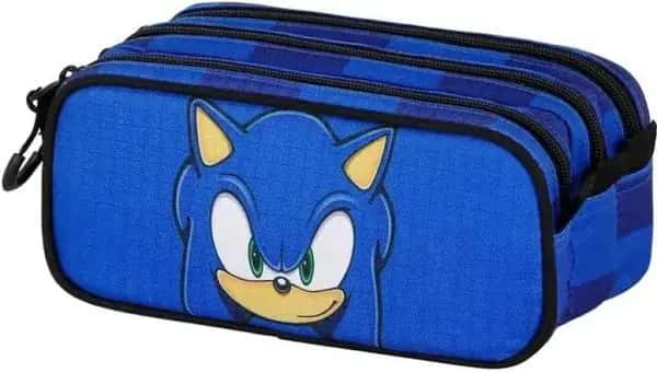 Sonic the Hedgehog Fan Trick Pencil Case - Sight Blue
