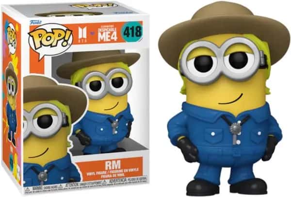 Despicable ME 4 x BTS Funko Pop Vinyl: RM