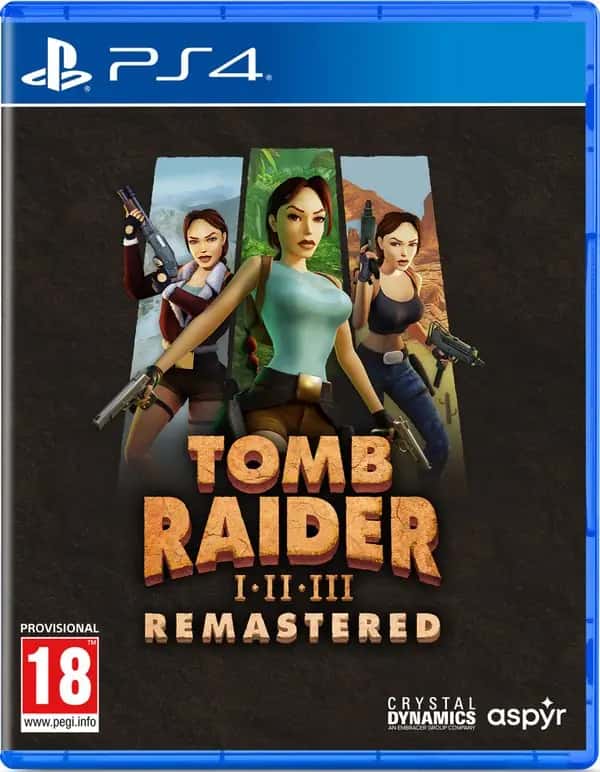 Tomb Raider I-III Remastered Starring Lara Croft (PlayStation 4)
