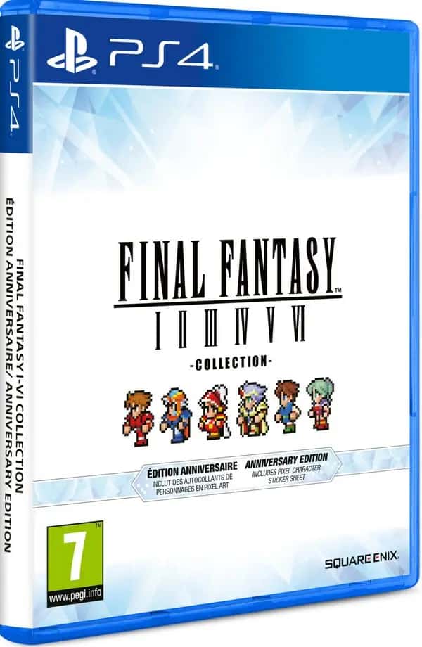 Final Fantasy I-VI Pixel Remaster Collection Anniversary Edition