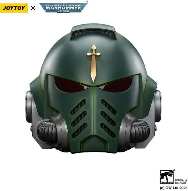 Warhammer 40K: Space Marine 2 miniatuur - Dark Angels MkX Helmet