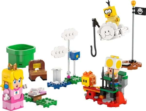 Avonturen met interactieve LEGO Peach