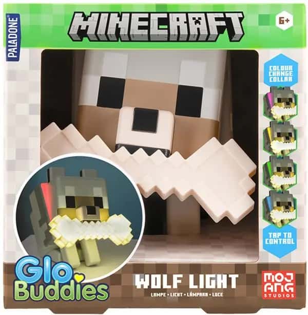 Minecraft Glo Buddies - Wolf Light