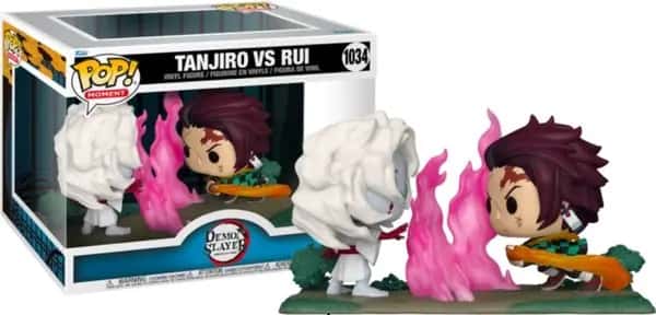 Demon Slayer Kimetsu no Yaiba Pop! Moment Vinyl: Tanjiro vs. Rui