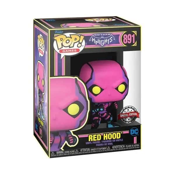 Gotham Knights Funko Pop Vinyl: Red Hood (Blacklight)