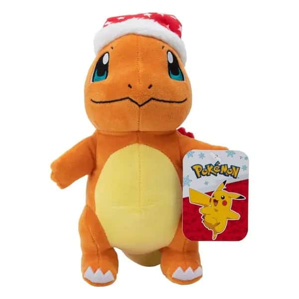 Pokemon Pluche - Charmander with Christmas Hat