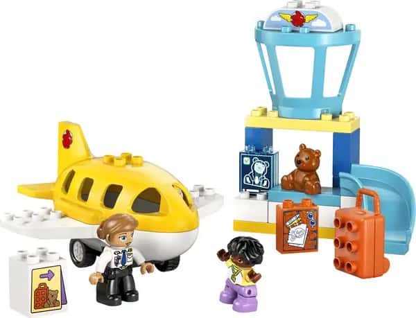 Voor het eerst op het vliegveld