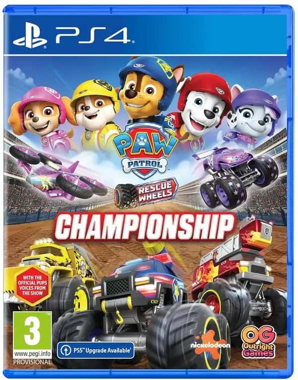PAW Patrol Rescue Wheels Championship (PlayStation 4)
