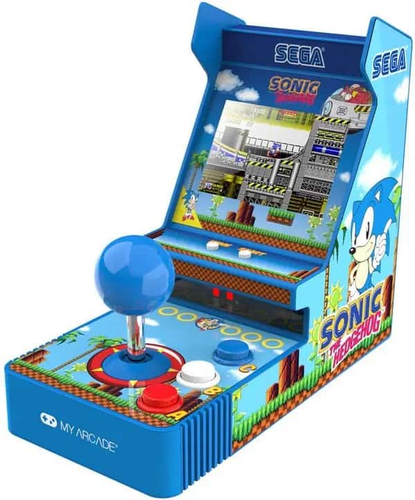 Portable Retro Arcade Joystick Player - Sonic The Hedgehog