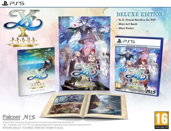 Ys X: Proud Nordics Deluxe Edition (PlayStation 5)
