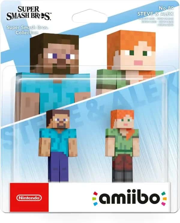 Amiibo - Steve & Alex (Double Pack)